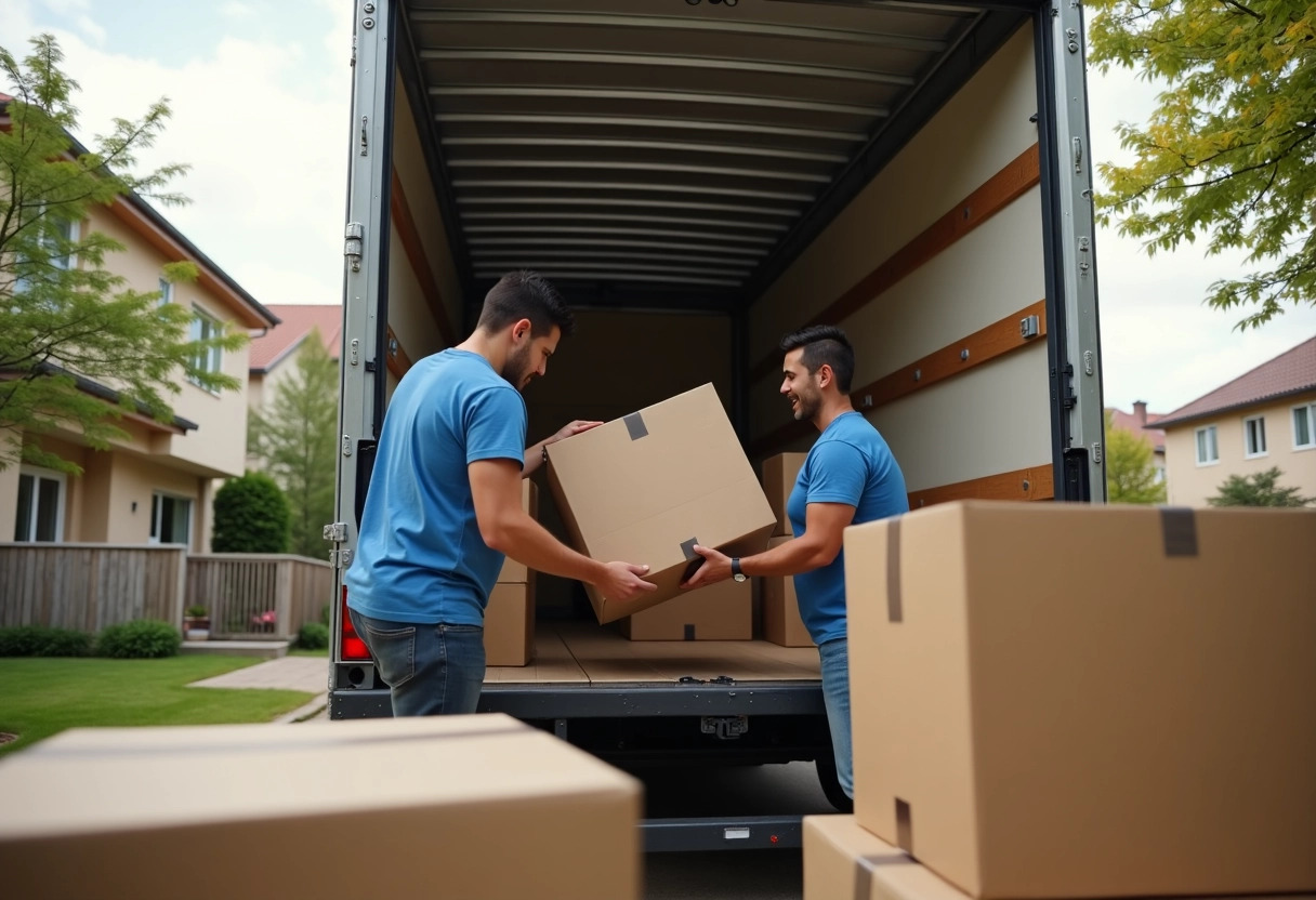 camion déménagement