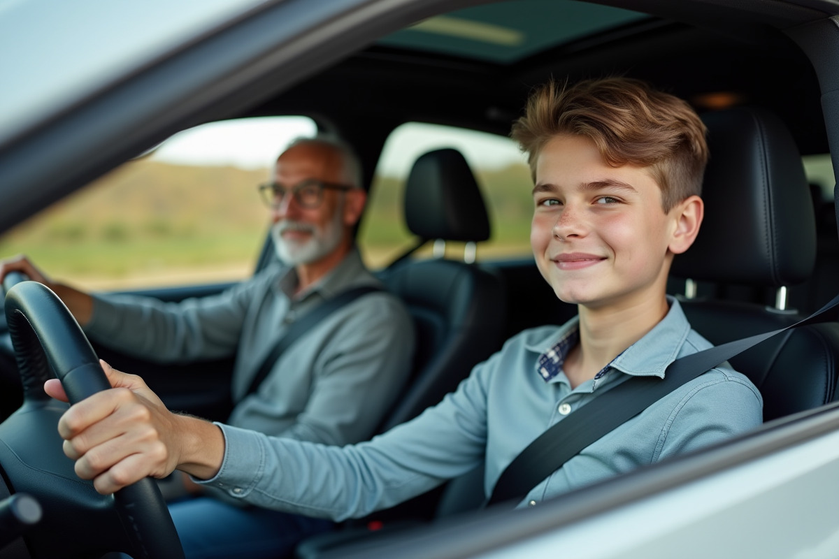 voiture conduite accompagnée